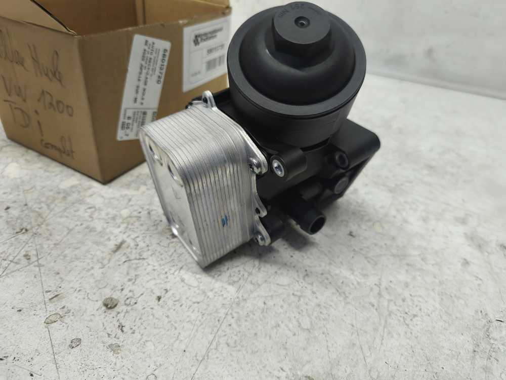 BOITIER FILTRE HUILE/ RADIATEUR HUILE VW/ SEAT/ SKODA 1.2TDI CFW - Vue 2